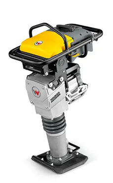 Compactador de solo tipo sapo Wacker Neuson para locação em José Bonifácio - SP